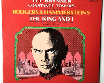 YUL BRYNNER SEALED - The King And I - Original Motion Picture Soundrack  Lp 1977 Original Vintage Vinyl Record Album Mint