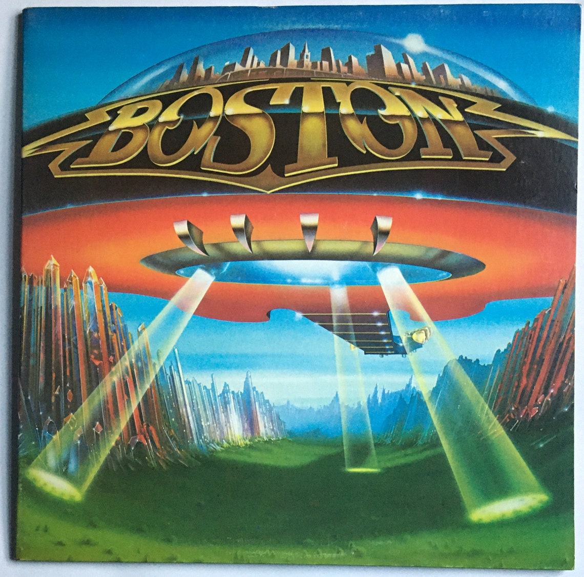 thumbnail image 2 of BOSTON First Album BANNER 3x3 Ft Fabric Poster Tapestry Flag Album Cover Art 2 of 12