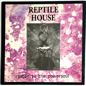 REPTILE HOUSE - Listen To The Powersoul Lp 1988 Original Vintage Numbered Colored Vinyl Record Album