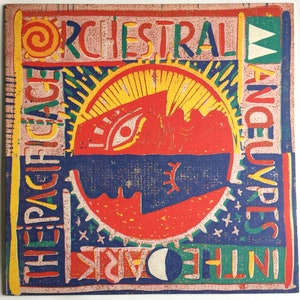 O.M.D. Manoeuvres orchestrales dans le noir - The Pacific Age Lp 1986, album vinyle vintage