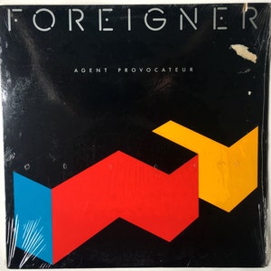 FOREIGNER SEALED Agent Provocateur Lp 1984 Original Vintage Vinyl Record Album Mint