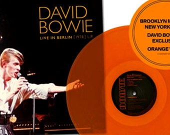Rare! David Bowie – in Person TMOQ Blue Vinyl 1973 Live Santa