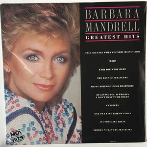 BARBARA MANDRELL SEALED Greatest Hits Lp 1985 Original Vintage Vinyl Record Album Mint