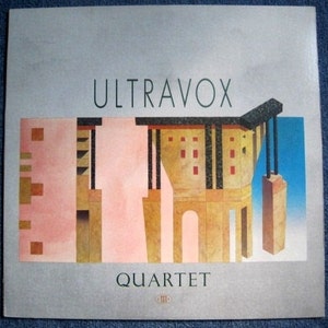ULTRAVOX Quartet Lp 1983 Vintage Vinyl Record Album Near MINT