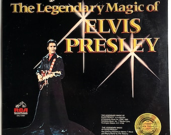 ELVIS -The Legendary Magic Of Elvis Presley LP 1980 Original Vintage Vinyl Record Album