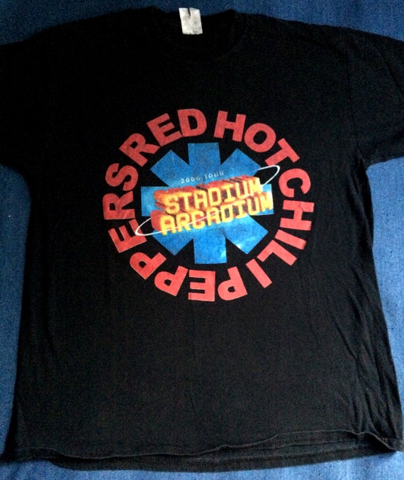 RED HOT CHILIPEPPERS Tour 2000 T Shirt Size L Large Original