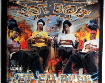 HOT BOYS - Let Em Burn Lp Original Vintage Vinyl Record Album