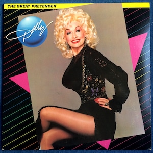 DOLLY PARTON - The Great Pretender Lp 1984 Original Vintage Vinyl Record Album