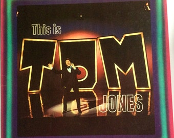 TOM JONES This Is Lp 1969 Original Vintage Vinyl Record Album