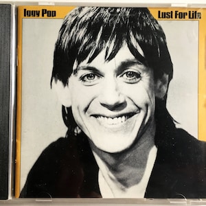 IGGY POP - Lust For Life CD 1977 Album original vintage sur disque compact