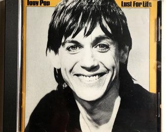 IGGY POP - Lust For Life CD 1977 Original Vintage Vinyl Record Album