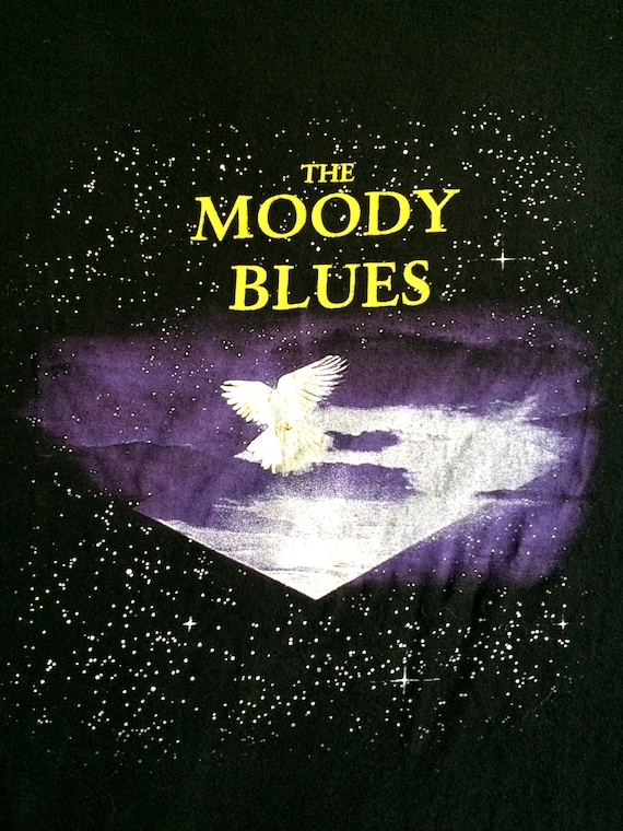 The MOODY BLUES 1997 TOUR Tshirt Vintage Band Tee T Shirt Etsy