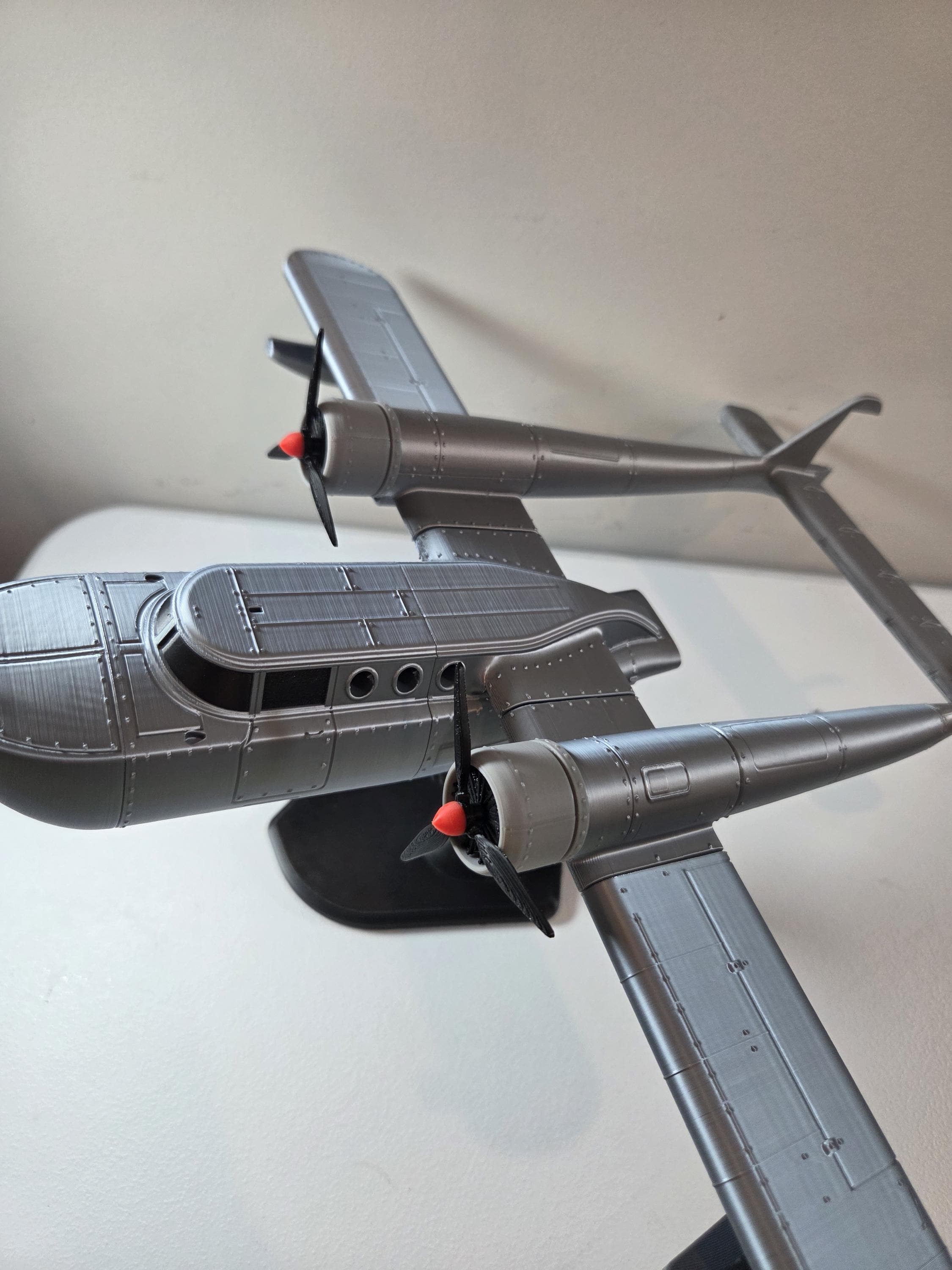 IRON GOOSE Plane 3d Snap Fit for Display, Request for the Rear Rudders ...