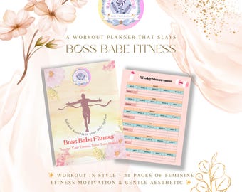 Fitness Journal,Exercise Tracker,Workout Tracker,Habit Tracker,Weight Loss Tracker,Gym Planner,Fitness log,Workout Printable,2025 Fitness