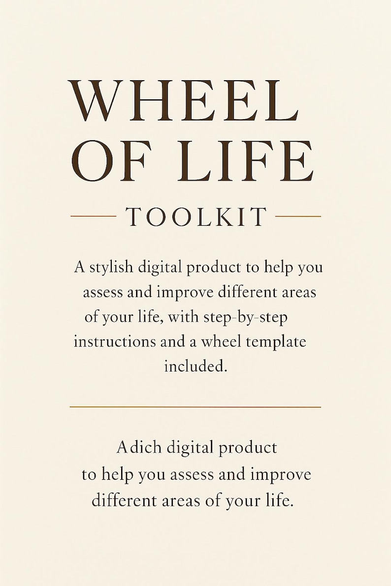 Wheel of Life Printable | Self-assessment Tool | Life Balance Worksheet ...