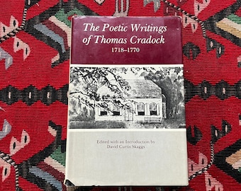 Rare First Edition: The Poetic Writings of Thomas Craddock