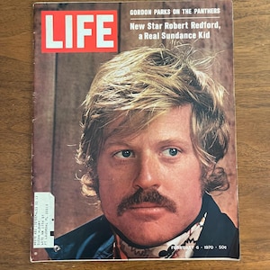 LIFE Magazine Feb 6 1970 | Robert Redford Cover Gordon Parks Black Panthers | Vintage Photography Magazine | 1970s Pop Culture Collectible