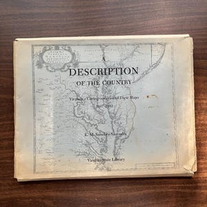Virginia Cartographers Maps 1607-1881 Sanchez-Saavedra Genealogy Research State Library