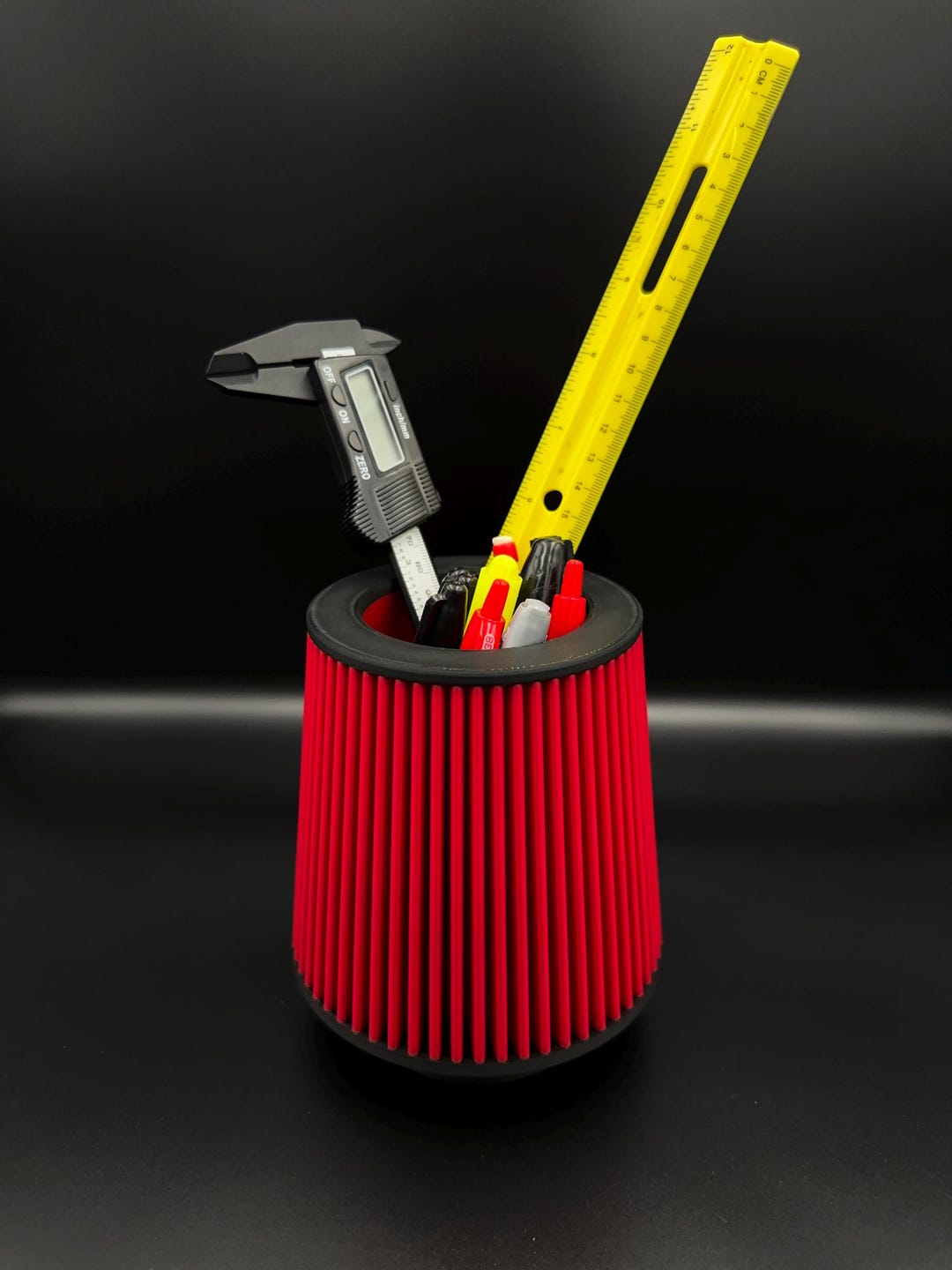 Intake Desk Cold Air Intake Desk Organizer – Motorsport Style Pen Holder | Garage ...