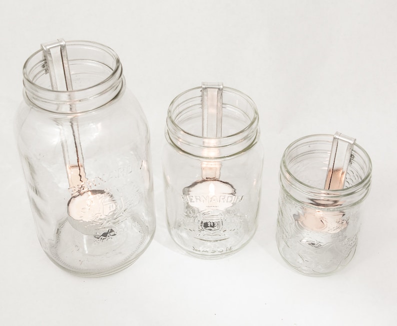 Mason Jar Candle Holder6 Pack for Quart 3 Pieces and Pint Etsy