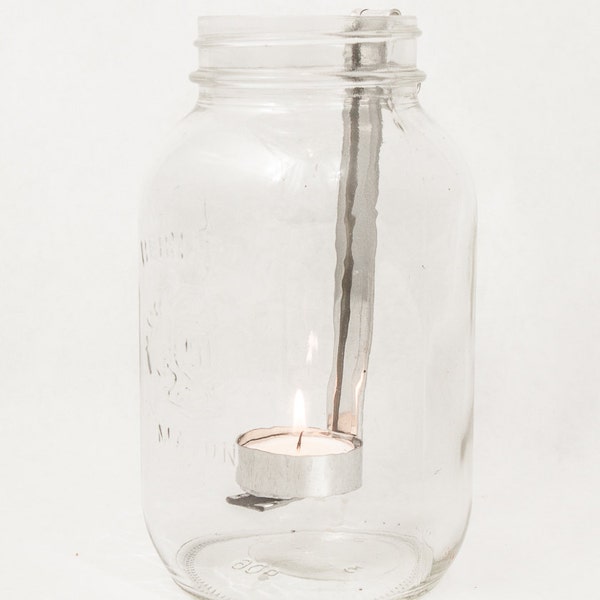 Jar Candle Holder Etsy
