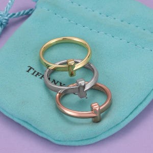 Tiffany Ring T1 minimalist ring, sterling silver ring, delicate ring, best gift, gift for her