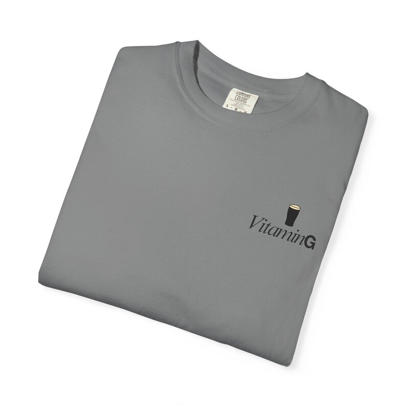 Vitamin G Guinness Tee | on Comfort Colour Branded Tee image 9