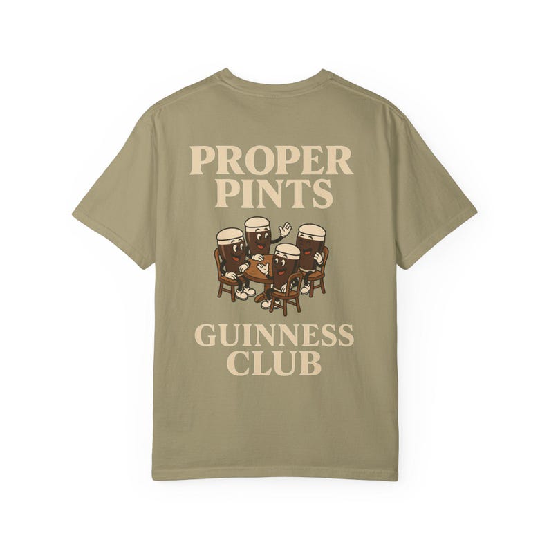 Camiseta del Club de Pintas Guinness - Camiseta de Guinness con dibujos animados imagen 4