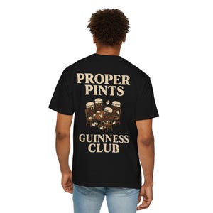 Camiseta del Club de Pintas Guinness - Camiseta de Guinness con dibujos animados imagen 10