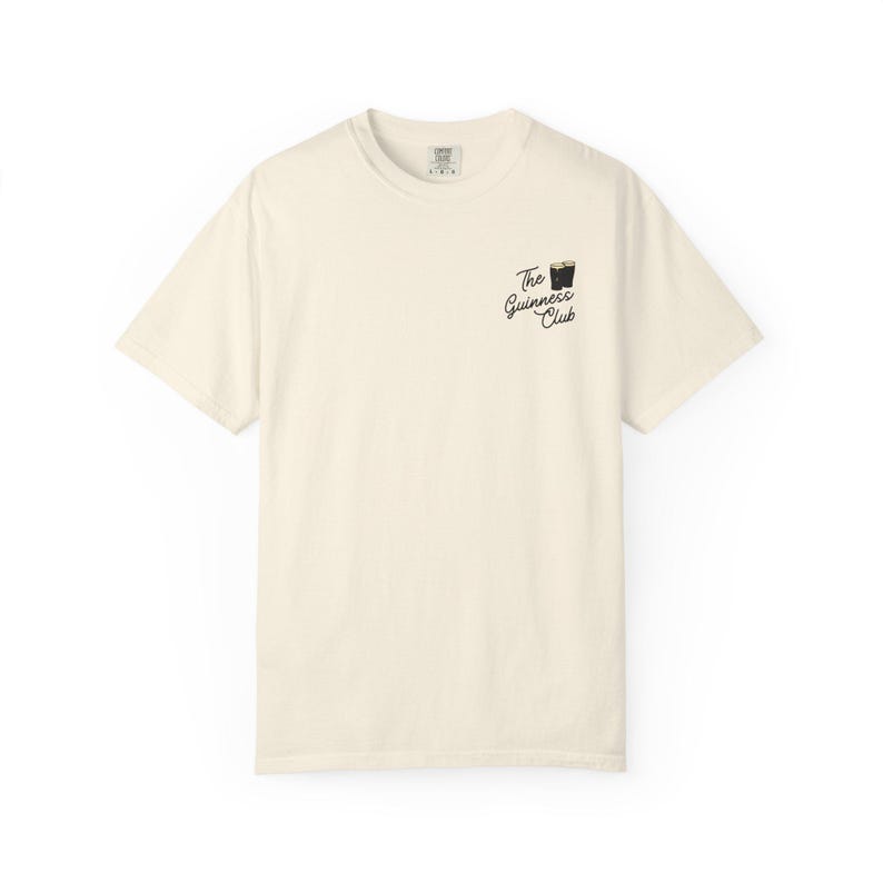 The Guinness Club Graphic Tee | on Comfort Colour Branded Tee image 3