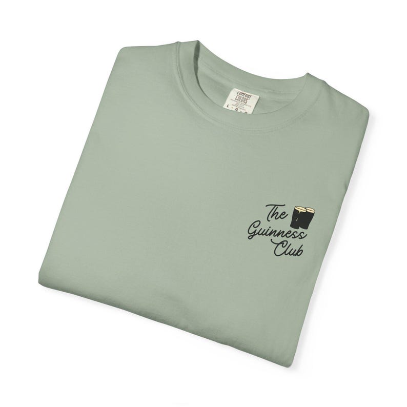 The Guinness Club Graphic Tee | on Comfort Colour Branded Tee image 10