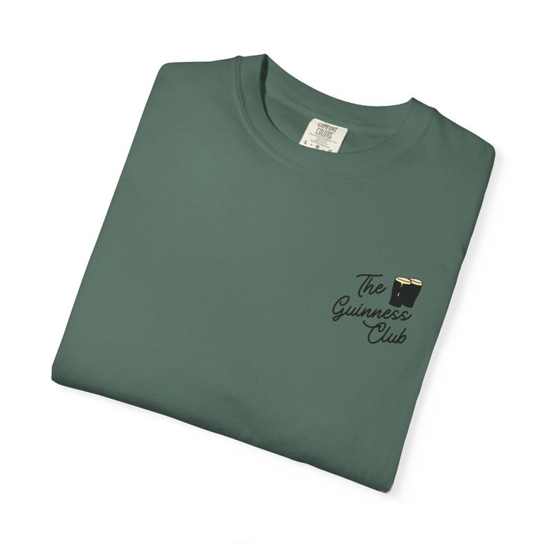 The Guinness Club Graphic Tee | on Comfort Colour Branded Tee image 11