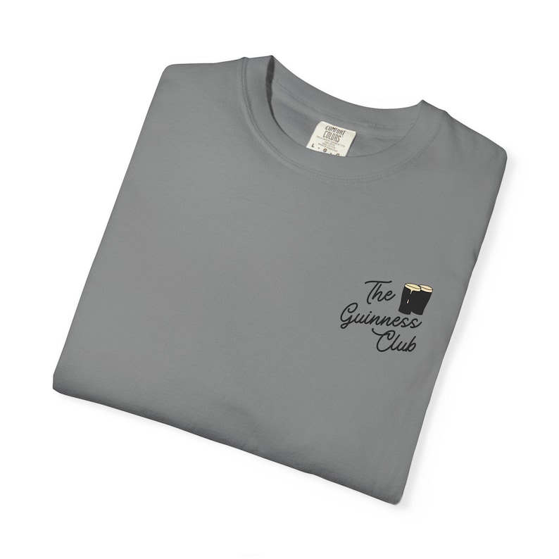 The Guinness Club Graphic Tee | on Comfort Colour Branded Tee image 9