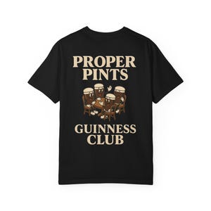 Camiseta del Club de Pintas Guinness - Camiseta de Guinness con dibujos animados imagen 1