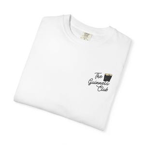 The Guinness Club Graphic Tee | on Comfort Colour Branded Tee image 8