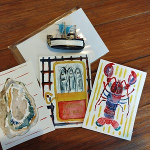 Cartes postales Crustacés