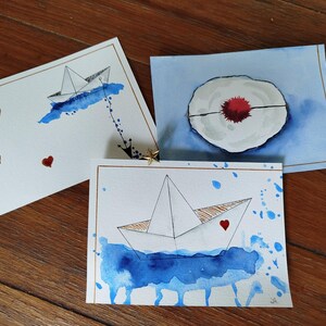 Cartes postales Origamis