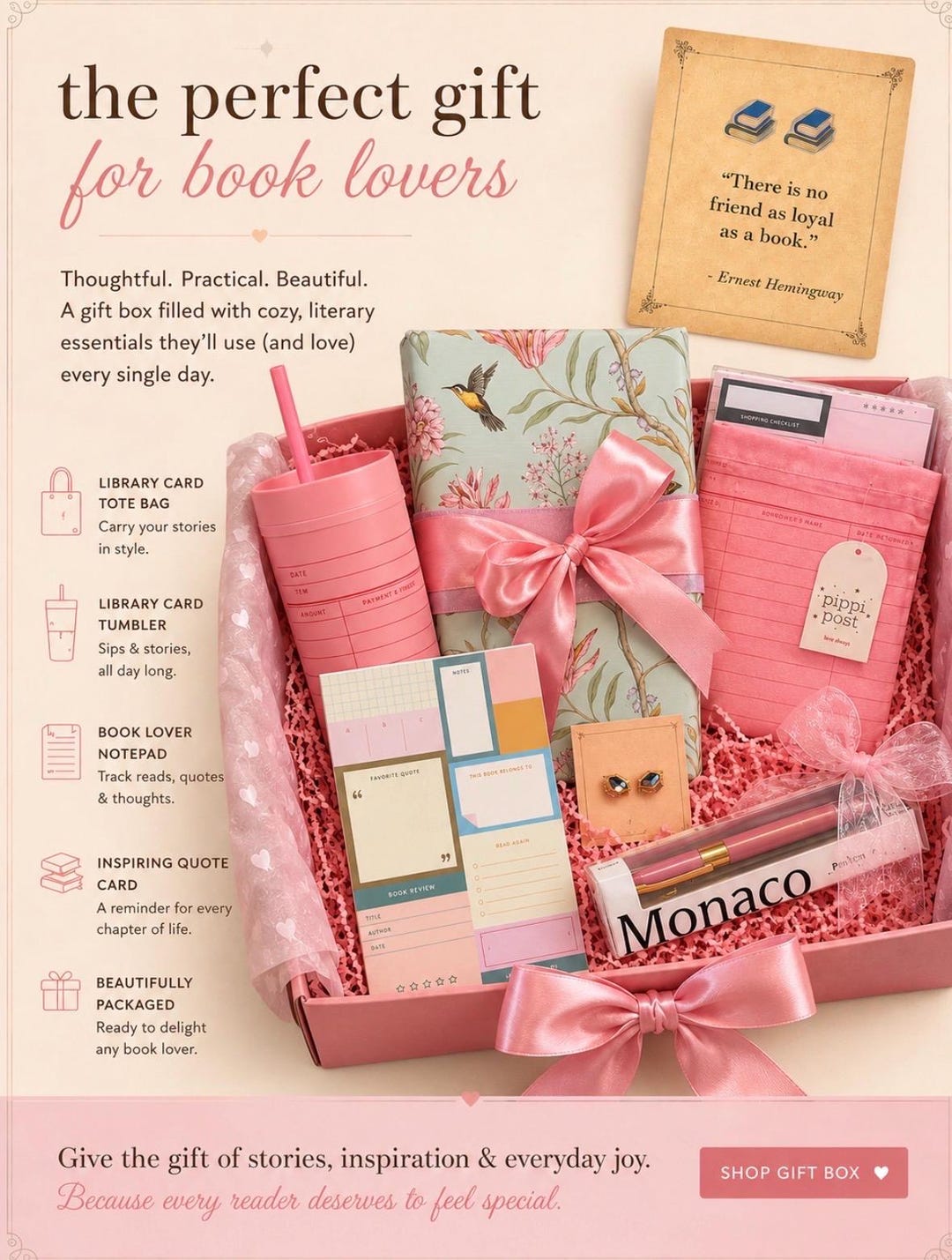 Blind Date With A Book Gift Box - Etsy