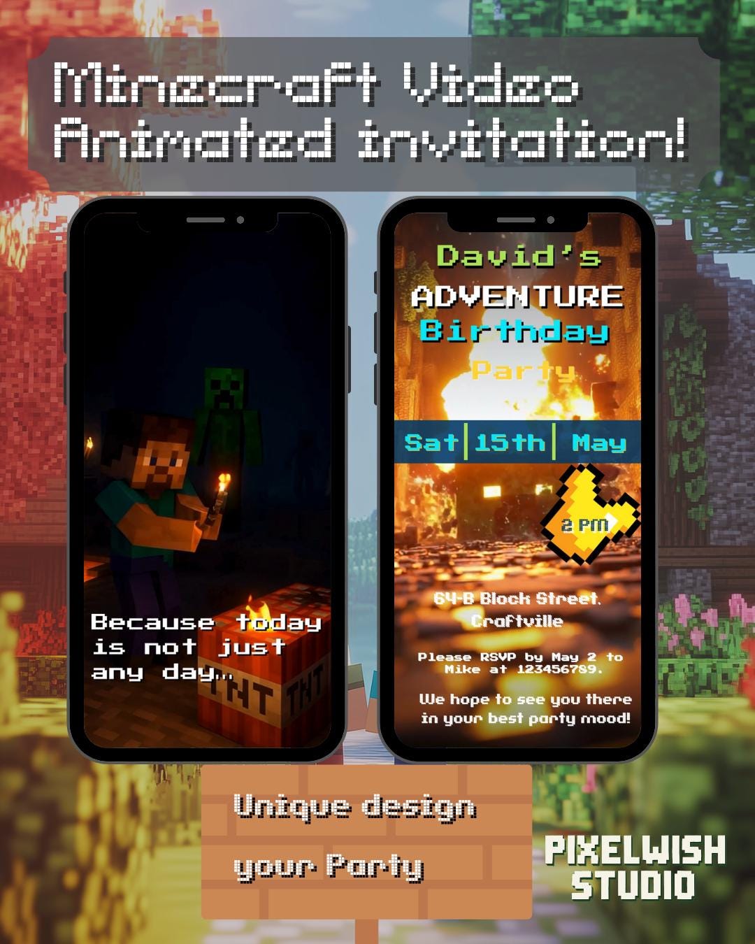 Teen Monsters Video Invite