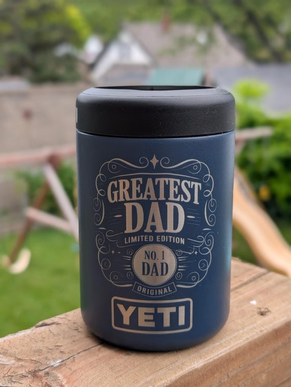 12 Oz Yeti Koozie Father's Day Gift, Personalized, Present