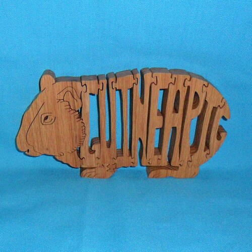 Guinea Pig Wooden Puzzle