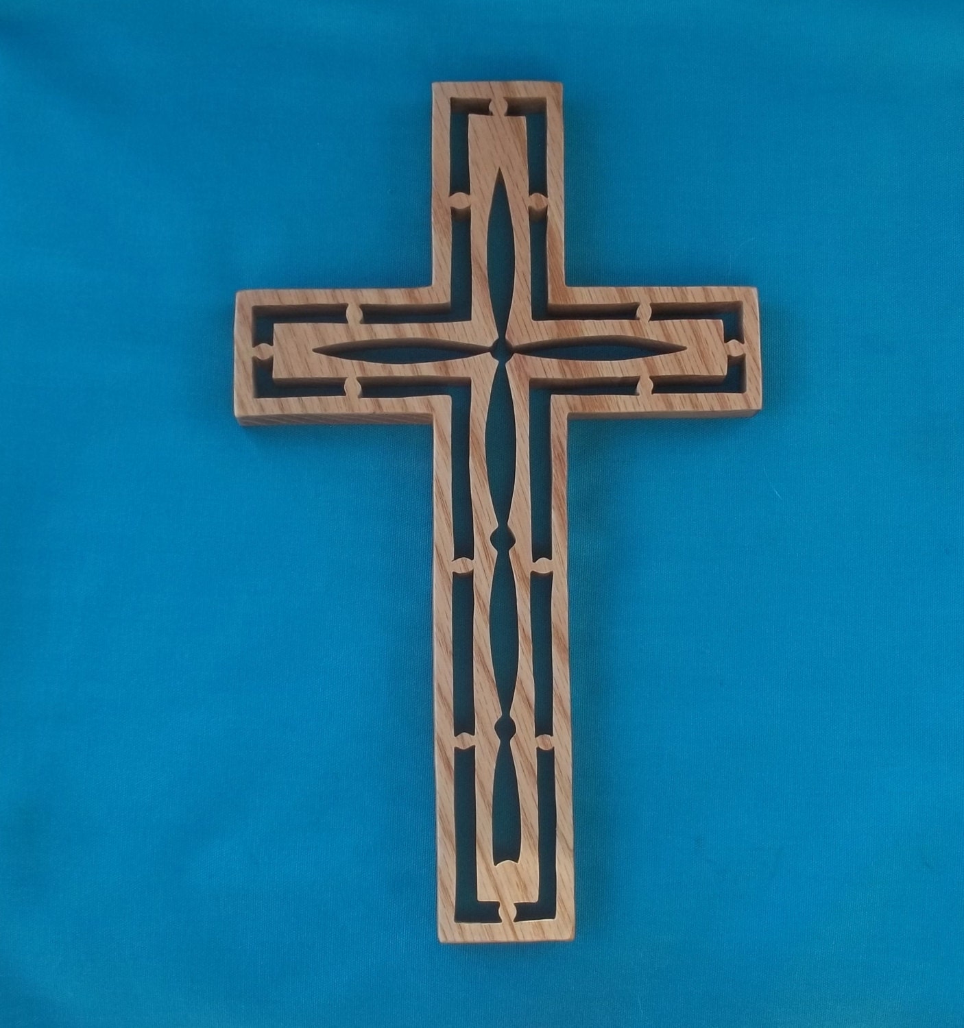 Wooden Wall Cross C23 Etsy