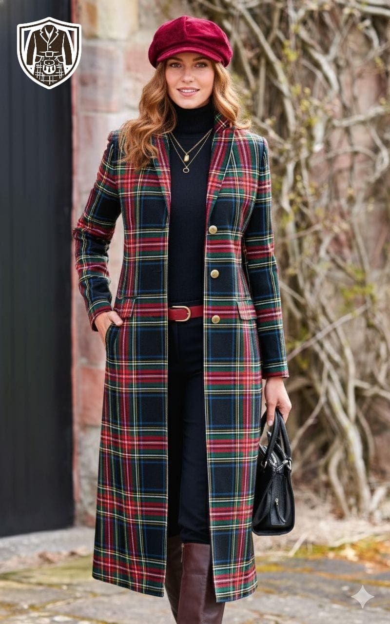 Black Watch Coat - Etsy UK
