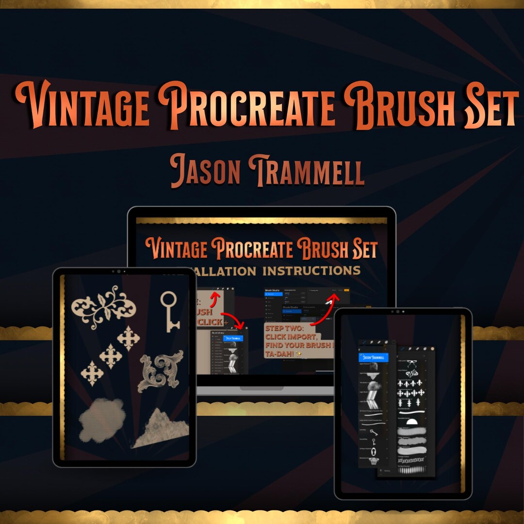 Procreate Brushes for Digital Artists | Custom Brush Set for iPad ...