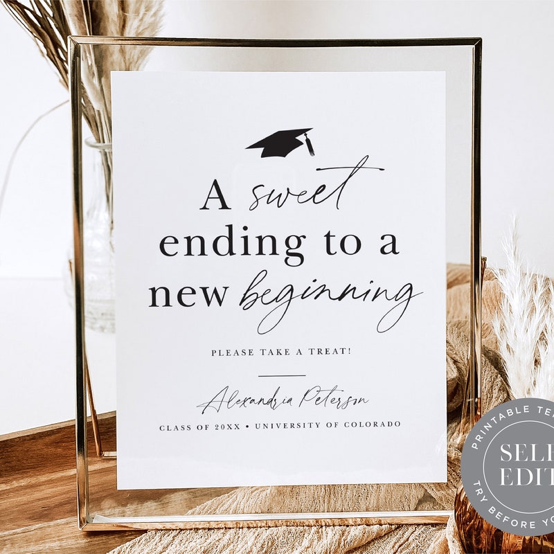Graduation Sign Cards - Etsy