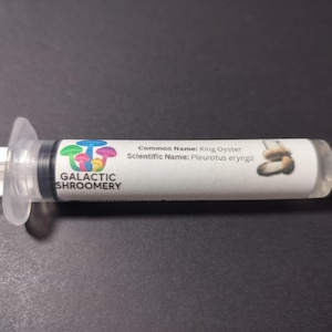 King Oyster Mushroom LC 10ml syringe