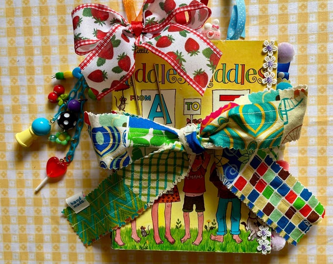 Little Golden Book ‘riddles, Riddles, A to Z’ Altered Page Junk Journal ...