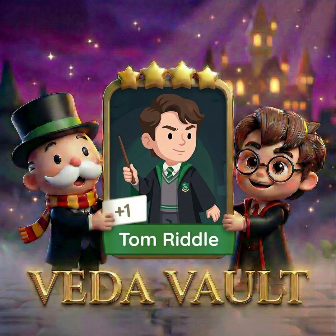 Tom Riddle - Monopoly_go Sticker 4 Star - Harry Potter GO Album - Etsy ...