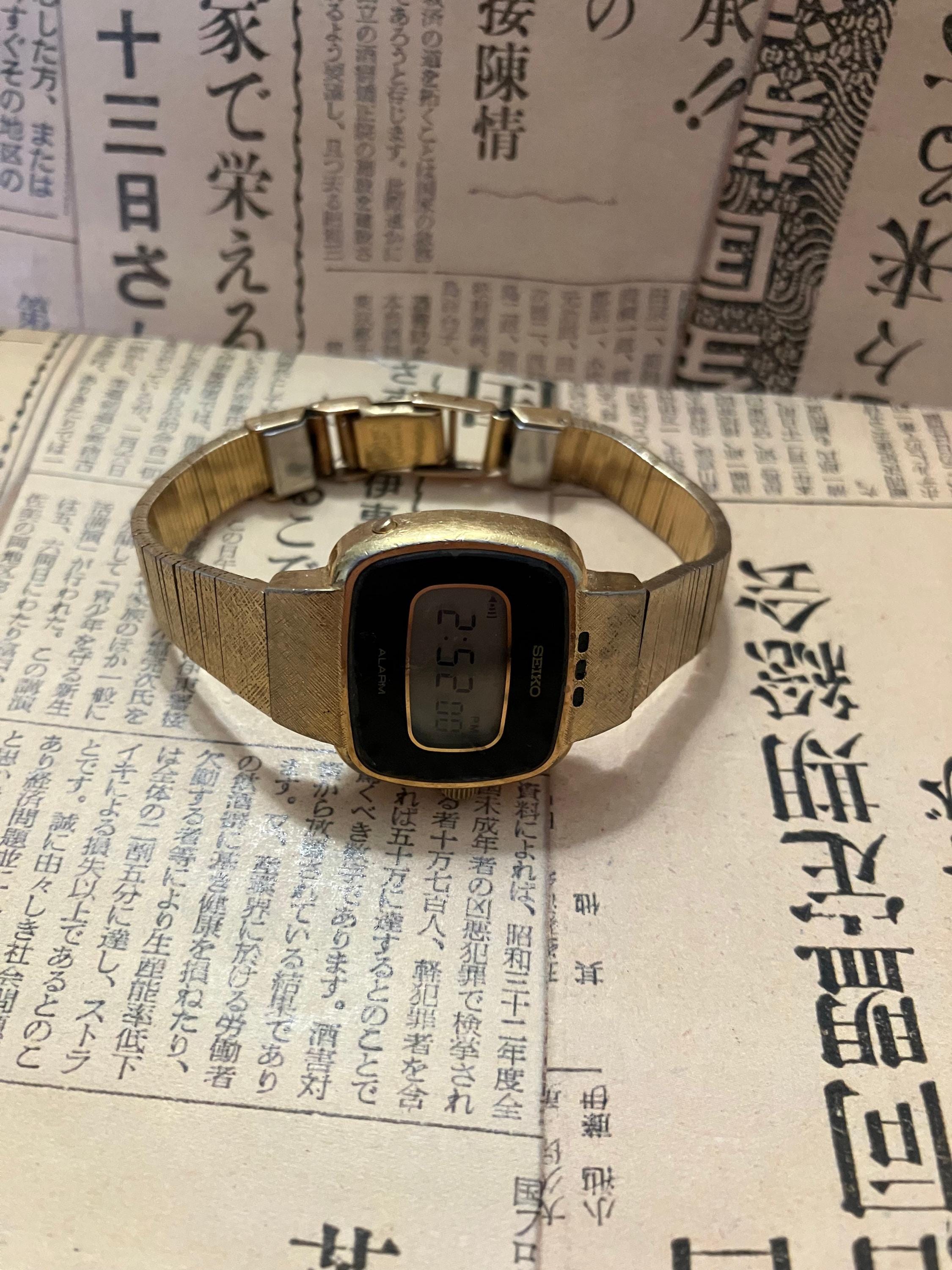 Seiko vintage digital watches - Etsy 日本