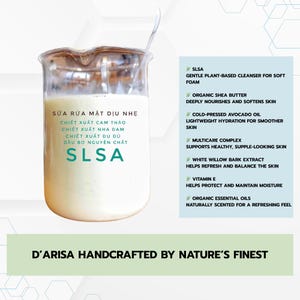 Natural Facial Cleanser | Gentle Daily Face Wash | Vegan Skincare | Handmade Clean Beauty for All Skin Types
